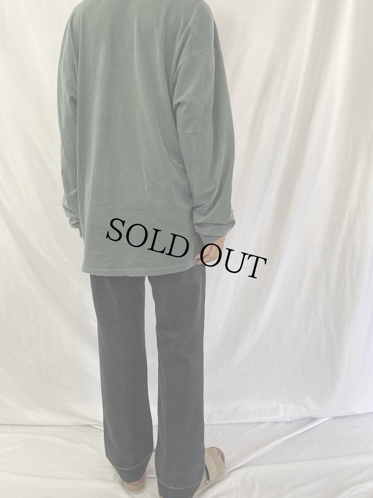 画像4: 80〜90's Levi's 619 CANADA製 ブラックデニムパンツ W32 (4)