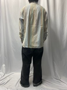 画像4: POLO Ralph Lauren ストライプ柄 クレイジーパターン ボタンダウンシャツ XL (4)