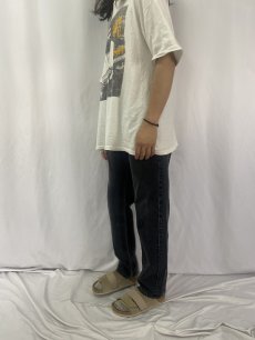 画像3: 90's Levi's 501 USA製 "サルファブラック" ブラックデニム W31 (3)