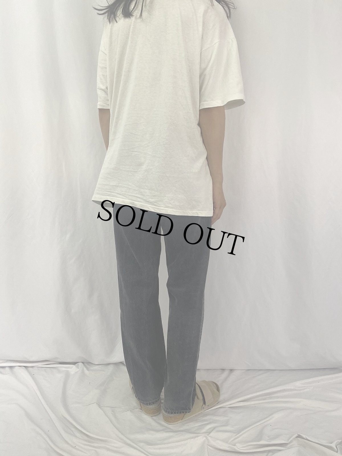 画像4: 90's Levi's 501 USA製 "サルファブラック" ブラックデニム W31 (4)