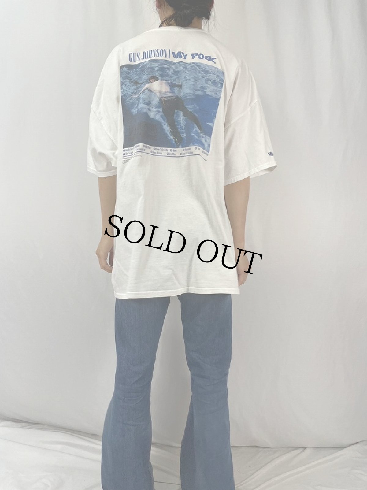 画像4: GUS JOHNSON "MY POOL" コメディアンプリントTシャツ  (4)