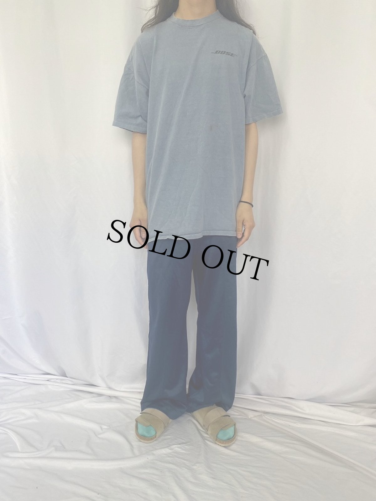 画像2: 90's BOSE 音響機器メーカー ロゴプリントTシャツ XXL (2)