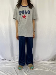画像2: 90's POLO SPORT Ralph Lauren USA製 ロゴプリントTシャツ L (2)