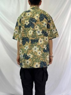 画像4: 90's〜 POLO Ralph Lauren "CLAYTON" 花柄 アロハシャツ L (4)