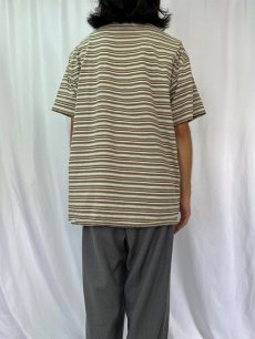 画像4: 【SALE】90's ボーダー柄 Tシャツ (4)