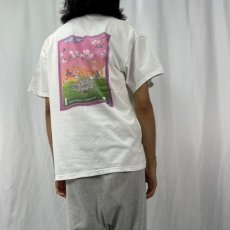 画像3: 2010's Peter Max "NATIONAL Cherry Blossom FESTIVAL" アートプリントTシャツ L (3)