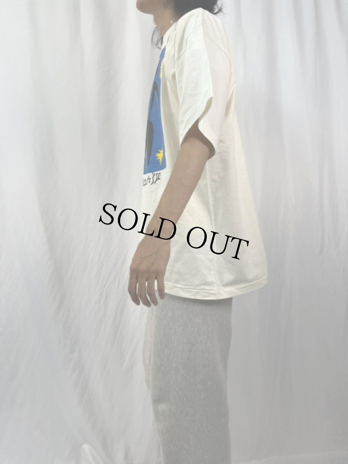 画像3: 90's Henri Matisse "JAZZ" アートプリントTシャツ XL DEADSTOCK (3)