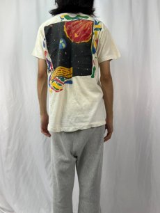 画像4: 80's USA製 "DARK STAR" ハンドペイント アートプリントTシャツ XL (4)