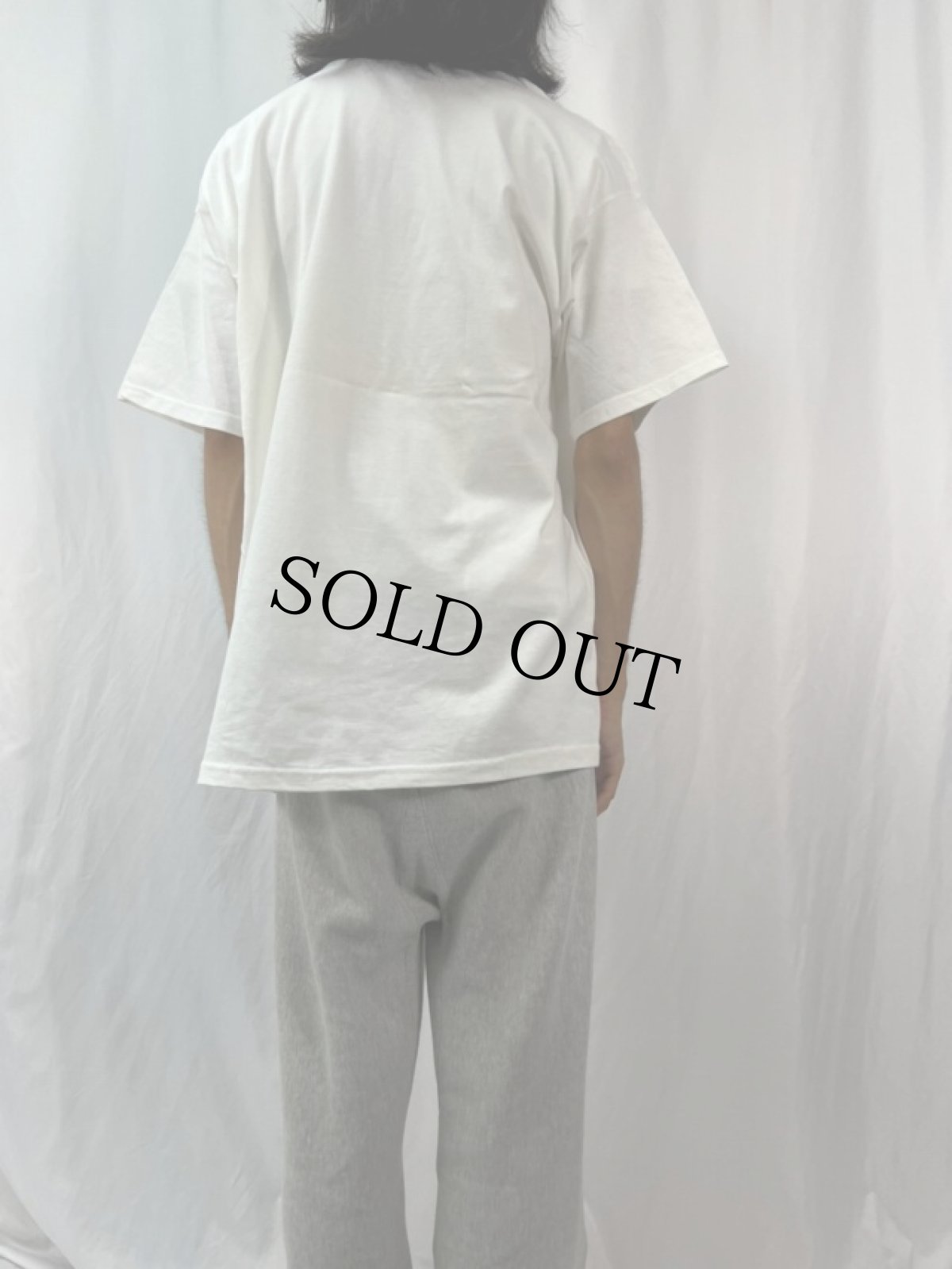 画像4: 歌川広重 "名所江戸百景 大はしあたけの夕立" 浮世絵プリントTシャツ XL (4)