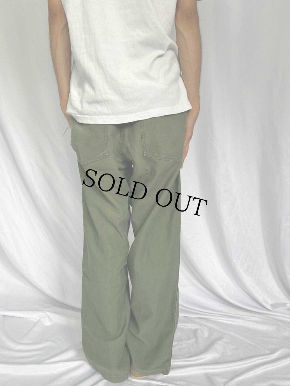 画像4: 60's U.S.ARMY ベイカーパンツ MEDIUM (4)