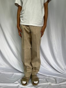 画像2: 40's U.S.ARMY "Regulation ARMY Officer's Trousers" 糊付け＆プレス チノトラウザーズ チノトラウザーズ W33 (2)