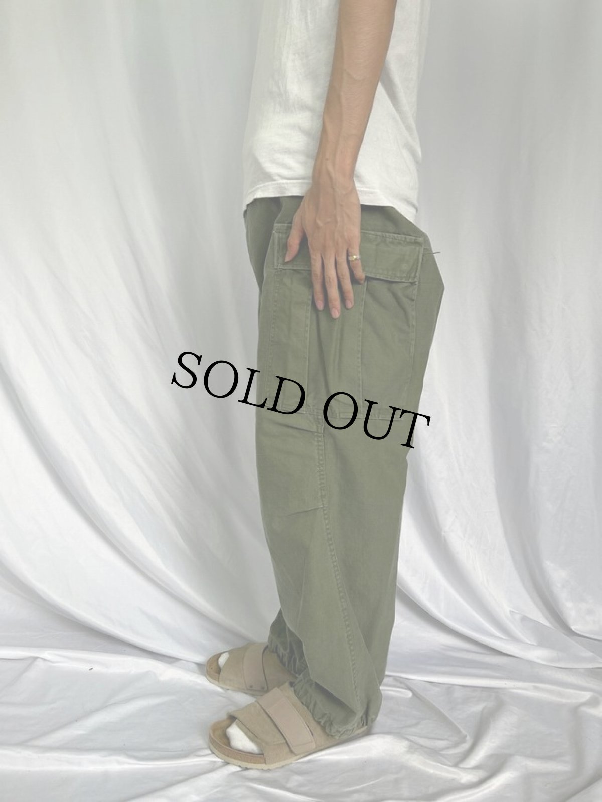 画像3: 50's U.S.ARMY M-51 フィールドパンツ REGULAR (3)