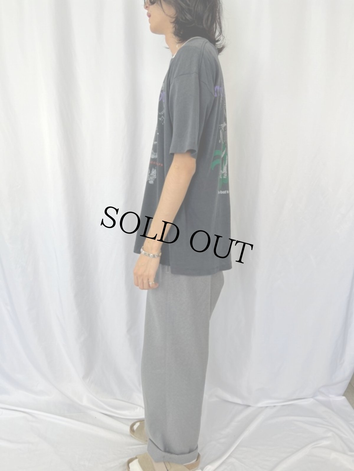 画像3: 90's madison scouts "The Road to Walt Disney World!" 鼓笛隊 プリントTシャツ (3)