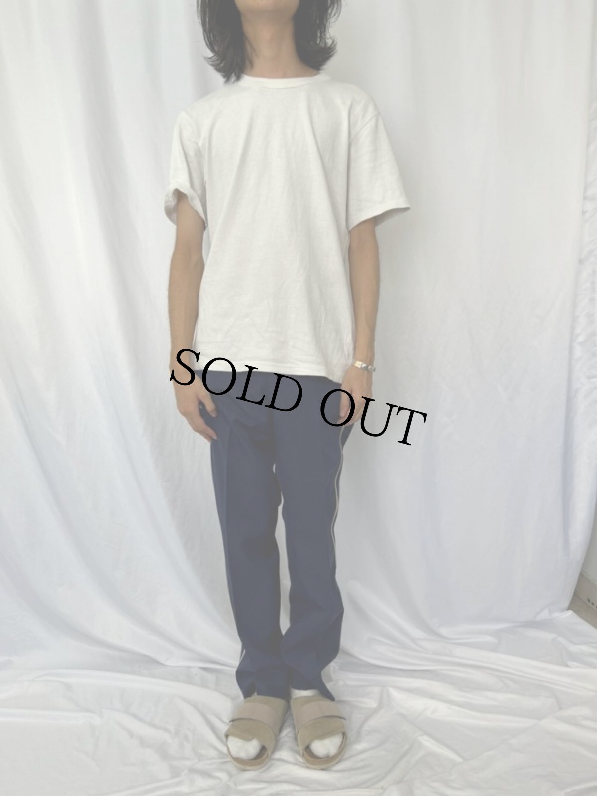 画像2: 60's マーチングバンド サイドラインパンツ (2)