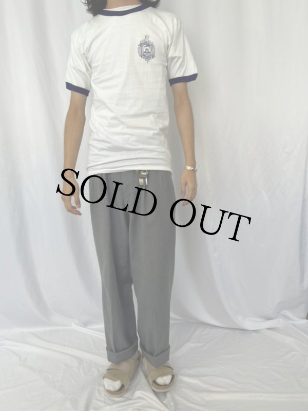70年代 70s 80年代 80s チャンピオン アメリカ製 白 ホワイト 半袖