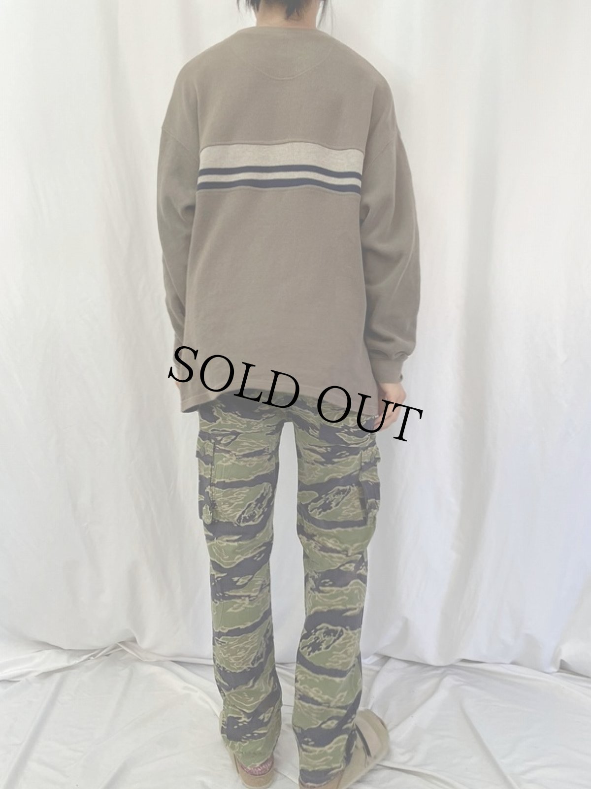 画像4: 60's U.S.MILITARY ベトナム戦 タイガーカモパンツ W35 (4)