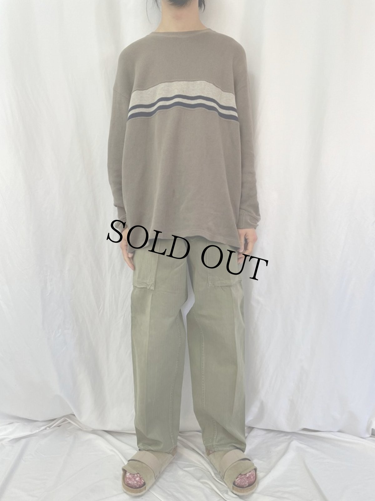 画像2: 40's USMC M-44 HBTモンキーパンツ W31 (2)