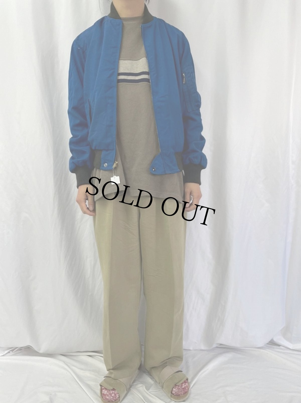 画像2: 60's PACE FLIGHT APPAREL L-2B TYPE テストパイロットフライトジャケット (2)