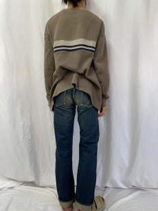 画像4: 40〜50's LEVI'S 501XX 革パッチ 片面タブ デニムパンツ W29 (4)