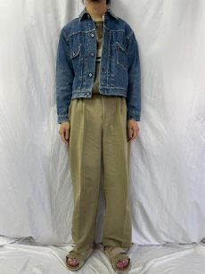 画像2: 50's LEVI'S 507XX 紙パッチ "ハギ付き" 2nd デニムジャケット (2)