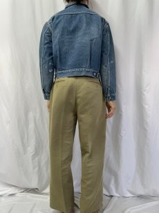 画像4: 50's LEVI'S 507XX 紙パッチ "ハギ付き" 2nd デニムジャケット (4)