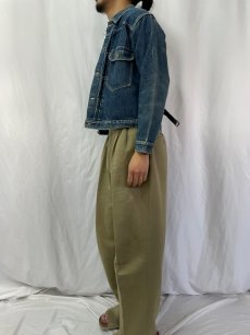 画像3: 40's LEVI'S 506XX "針刺しシンチバック" 1st デニムジャケット (3)