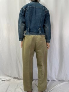 画像4: 40's LEVI'S 506XX "針刺しシンチバック" 1st デニムジャケット (4)