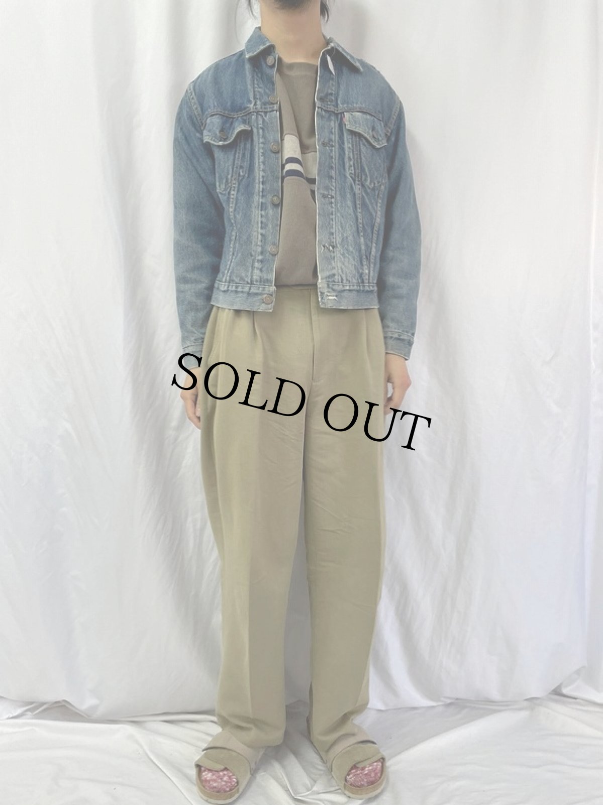 画像2: 60's LEVI'S 559XX 3rd ブランケットライナー デニムジャケット (2)