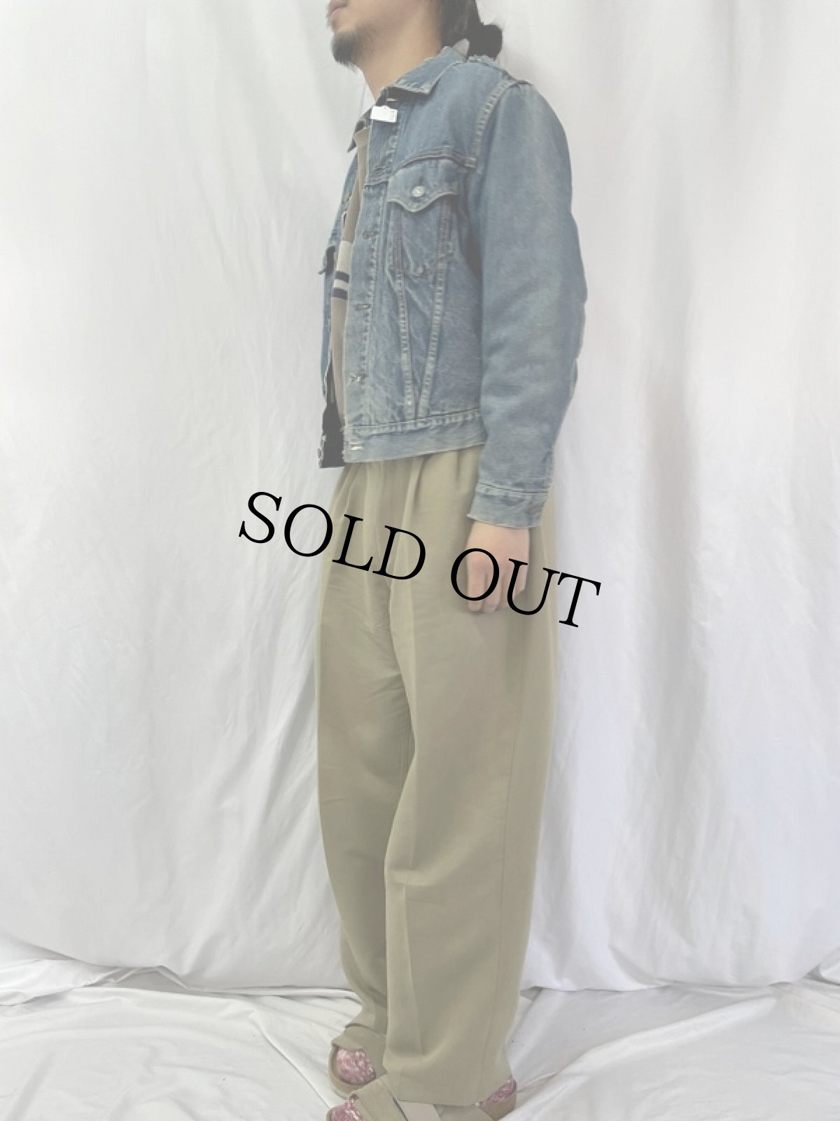 画像3: 60's LEVI'S 559XX 3rd ブランケットライナー デニムジャケット (3)