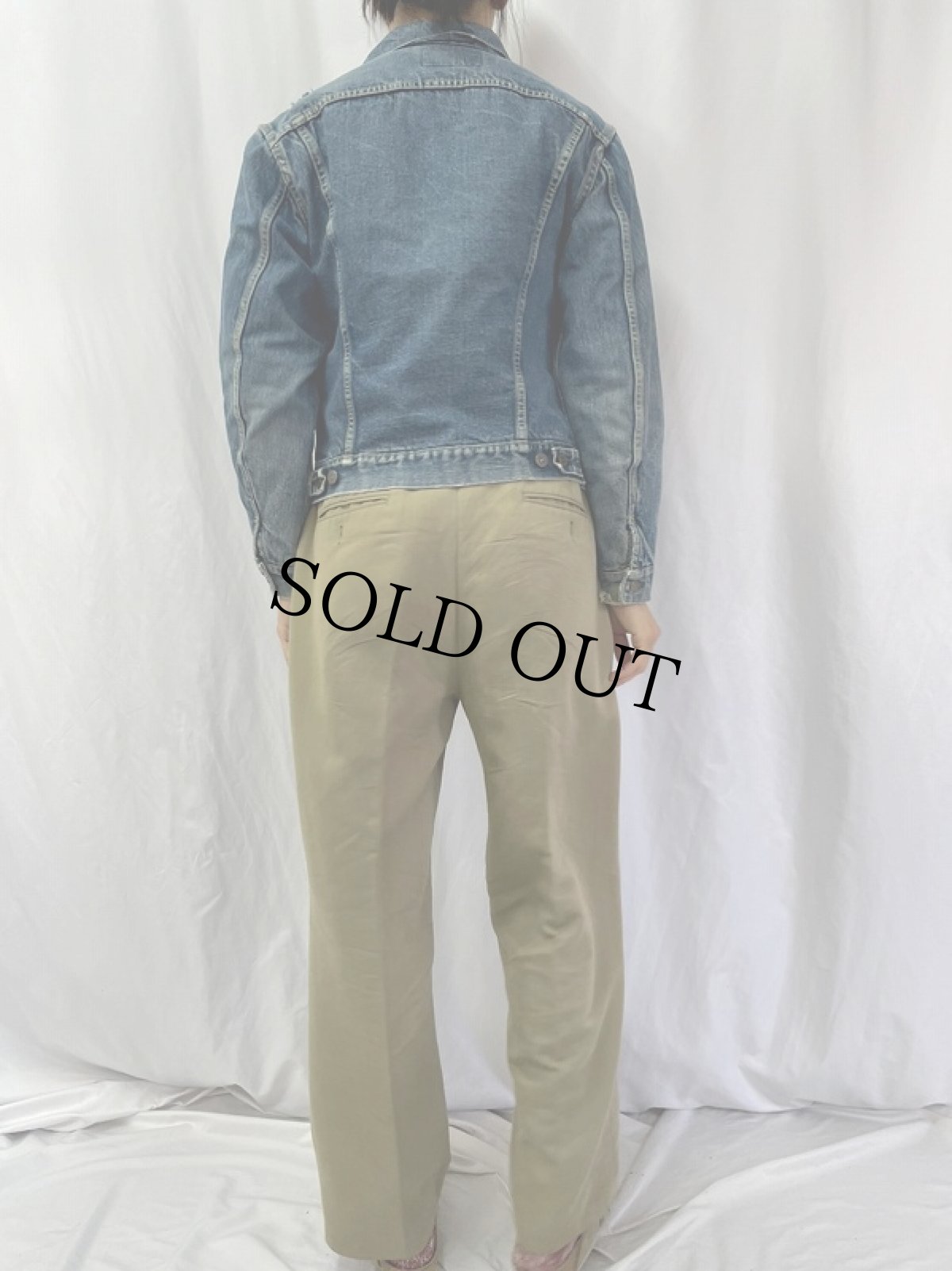 画像4: 60's LEVI'S 559XX 3rd ブランケットライナー デニムジャケット (4)