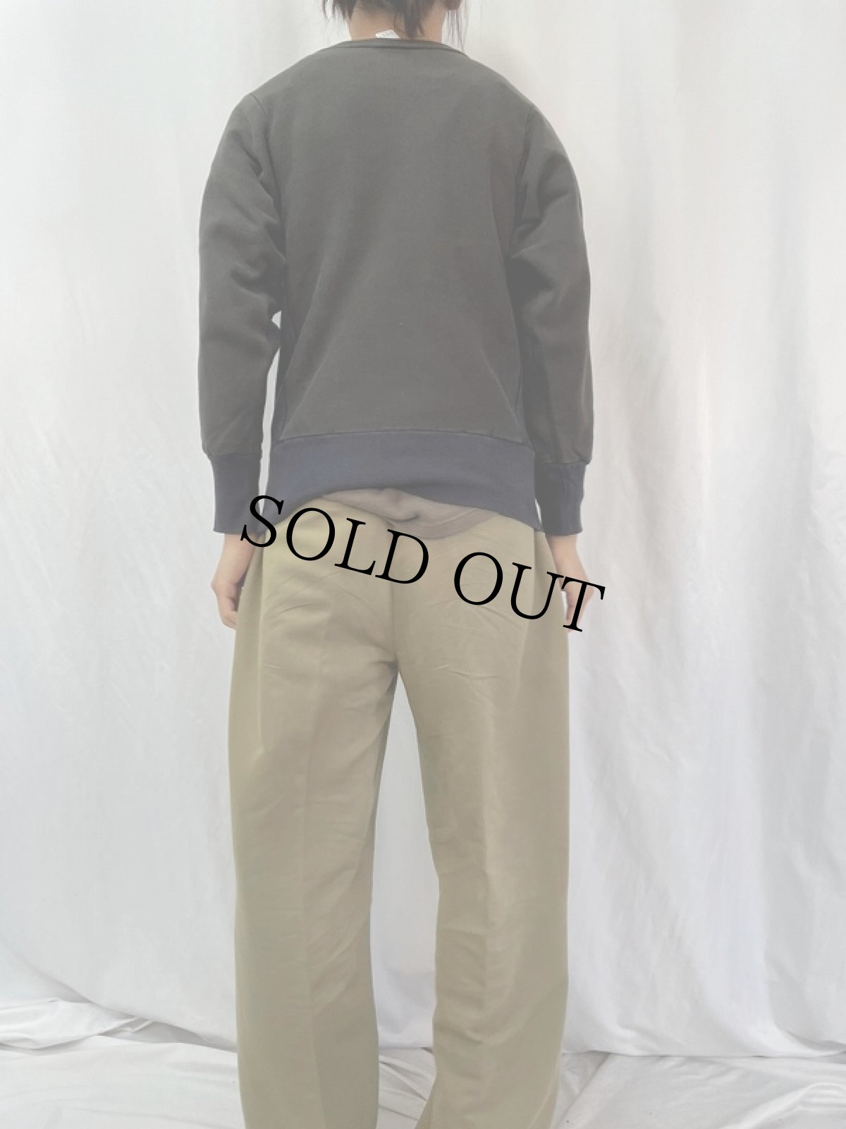 画像5: 80's Champion REVERSE WEAVE トリコタグ USA製 "J.C.SMITH TRACK" 2トーンカラースウェット S (5)