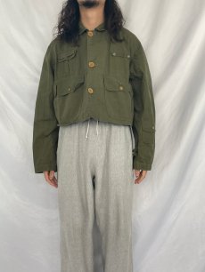 画像2: 40's AMERICAN FIELD コットンポプリン フィッシングジャケット (2)