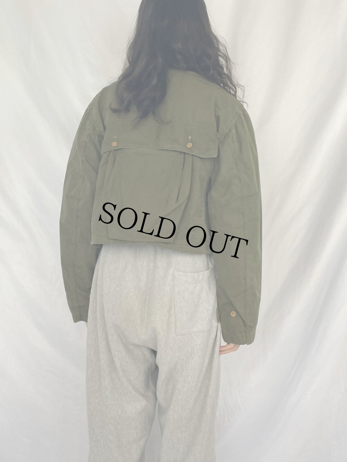 画像4: 40's AMERICAN FIELD コットンポプリン フィッシングジャケット (4)