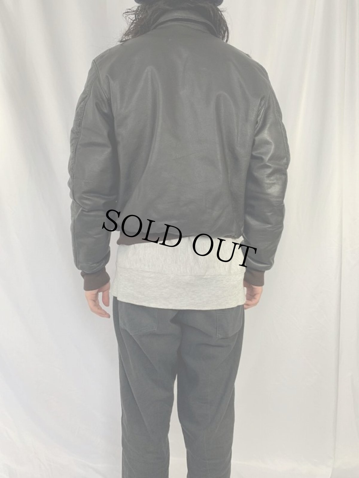 画像4: 80's L.L.Bean USA製 FLYING TIGER JACKET "A-2TYPE" 36 (4)