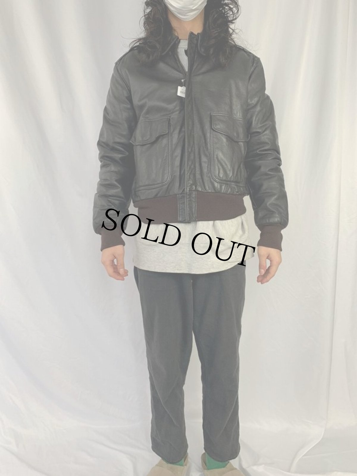 画像2: 80's L.L.Bean USA製 FLYING TIGER JACKET "A-2TYPE" 36 (2)