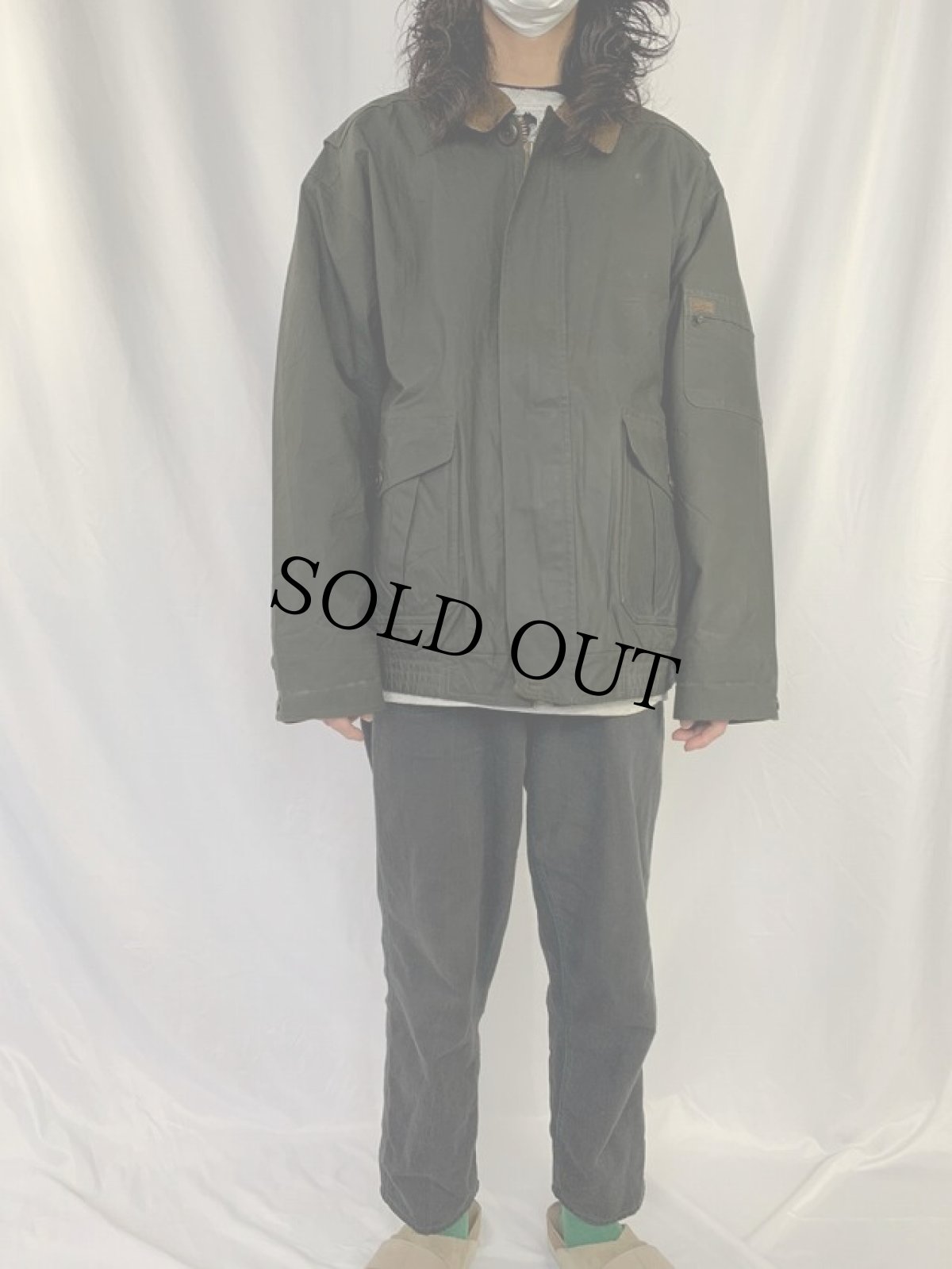 画像2: L.L.Bean オイルドジャケット XL (2)