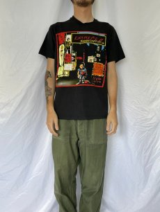 画像3: 90's Extreme "Pornograffitti" ヘヴィメタルバンドTシャツ L (3)