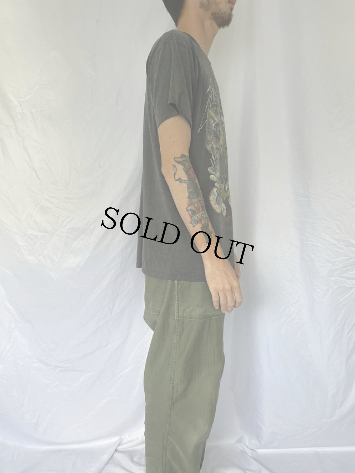 画像4: 80's METALLICA PUSHEAD "The Shortest Straw" ヘヴィメタルバンドTシャツ (4)