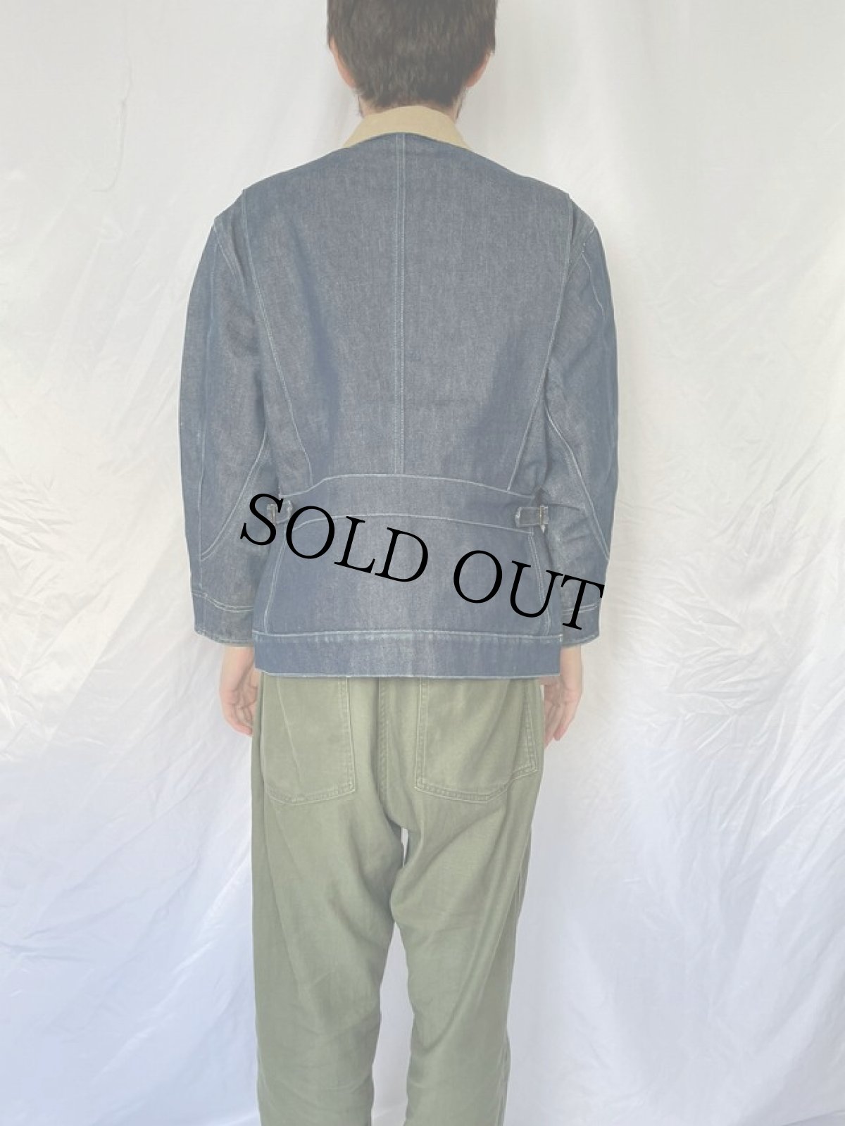 画像4: 80's〜90's Ralph Lauren COUNTRY 191-LB TYPE ライナー付きデニムジャケット M (4)