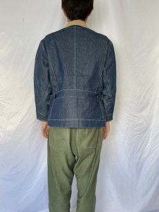 画像4: 80's〜90's Ralph Lauren COUNTRY 191-LB TYPE ライナー付きデニムジャケット M (4)