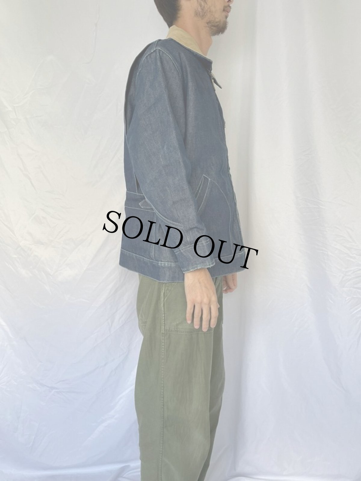 画像3: 80's〜90's Ralph Lauren COUNTRY 191-LB TYPE ライナー付きデニムジャケット M (3)