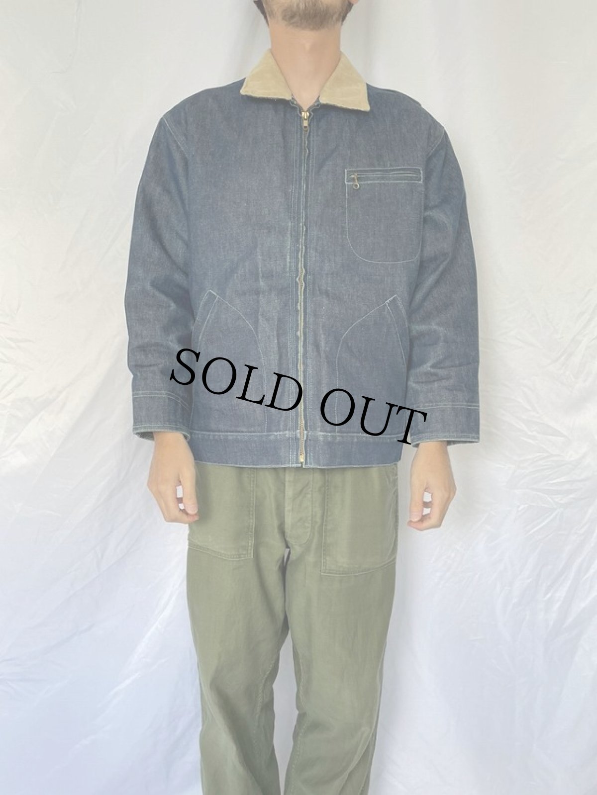 画像2: 80's〜90's Ralph Lauren COUNTRY 191-LB TYPE ライナー付きデニムジャケット M (2)