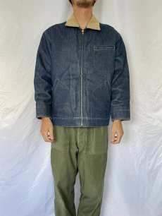 画像2: 80's〜90's Ralph Lauren COUNTRY 191-LB TYPE ライナー付きデニムジャケット M (2)