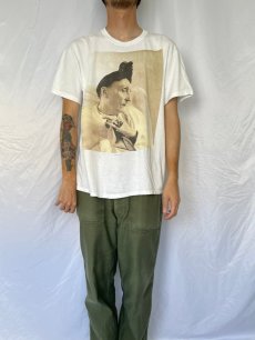 画像2: 90's MORRISSEY 1991 Kill Uncle "EDITH SITWELL" フォトプリント バンドTシャツ XL (2)