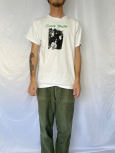 画像2: 80's Sonic Youth USA製 フォトプリント バンドTシャツ M (2)