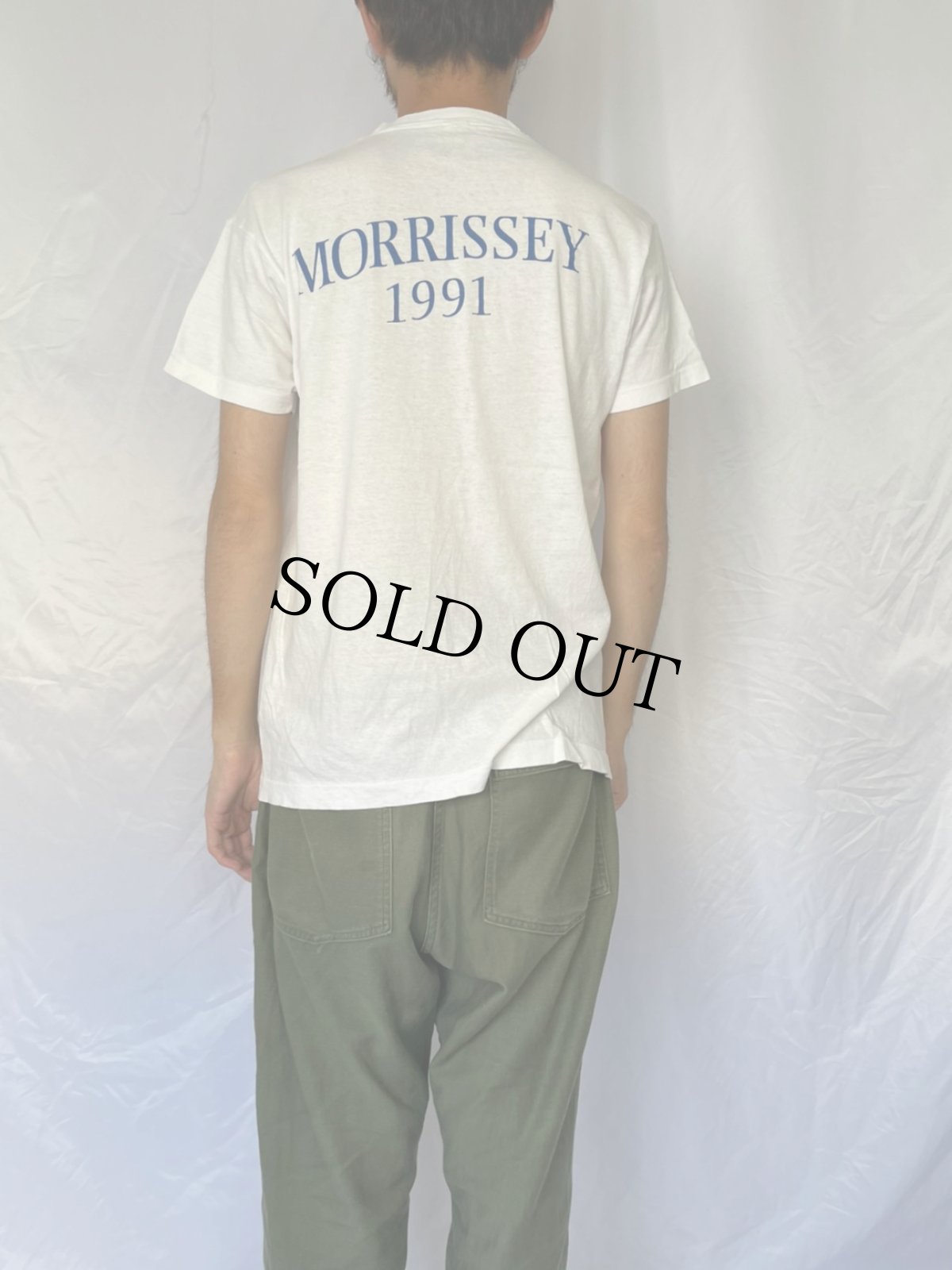 画像4: 90's MORRISSEY 1991 Kill Uncle "Harvey Keitel" フォトプリント バンドTシャツ (4)