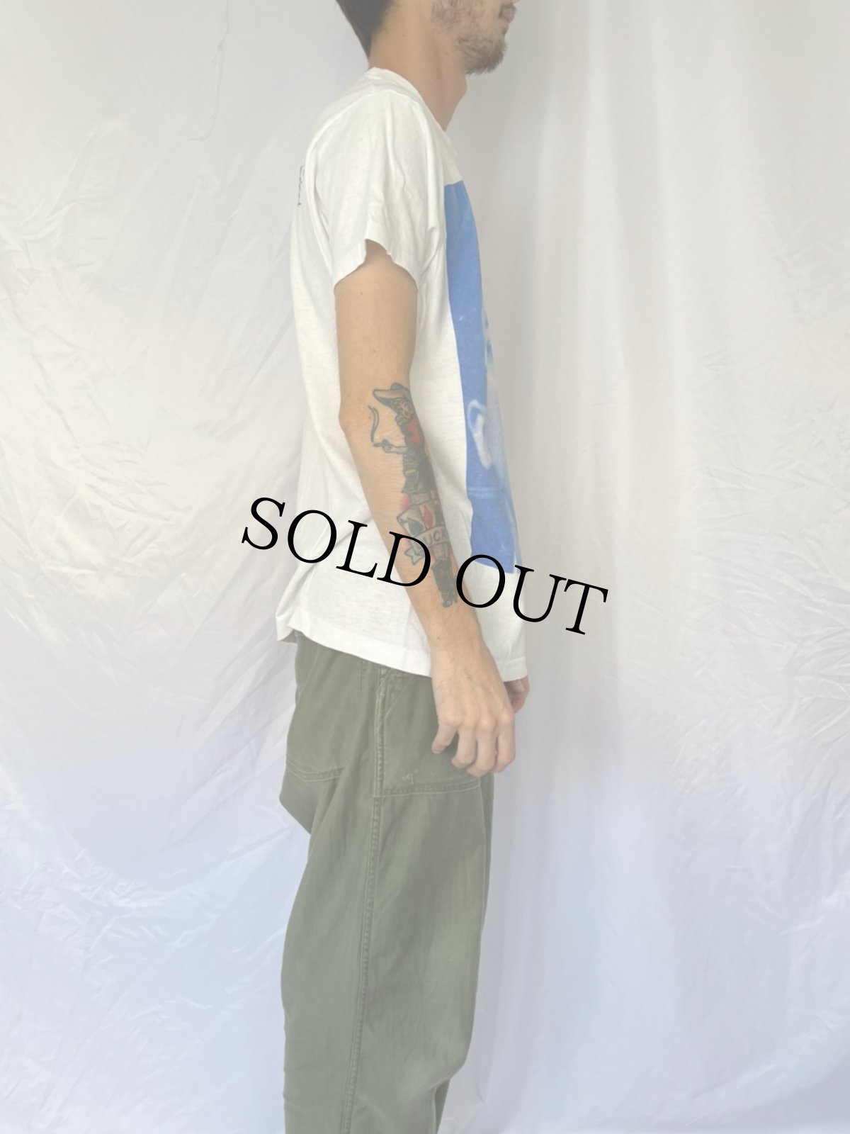 画像3: 90's MORRISSEY 1991 Kill Uncle "Harvey Keitel" フォトプリント バンドTシャツ (3)