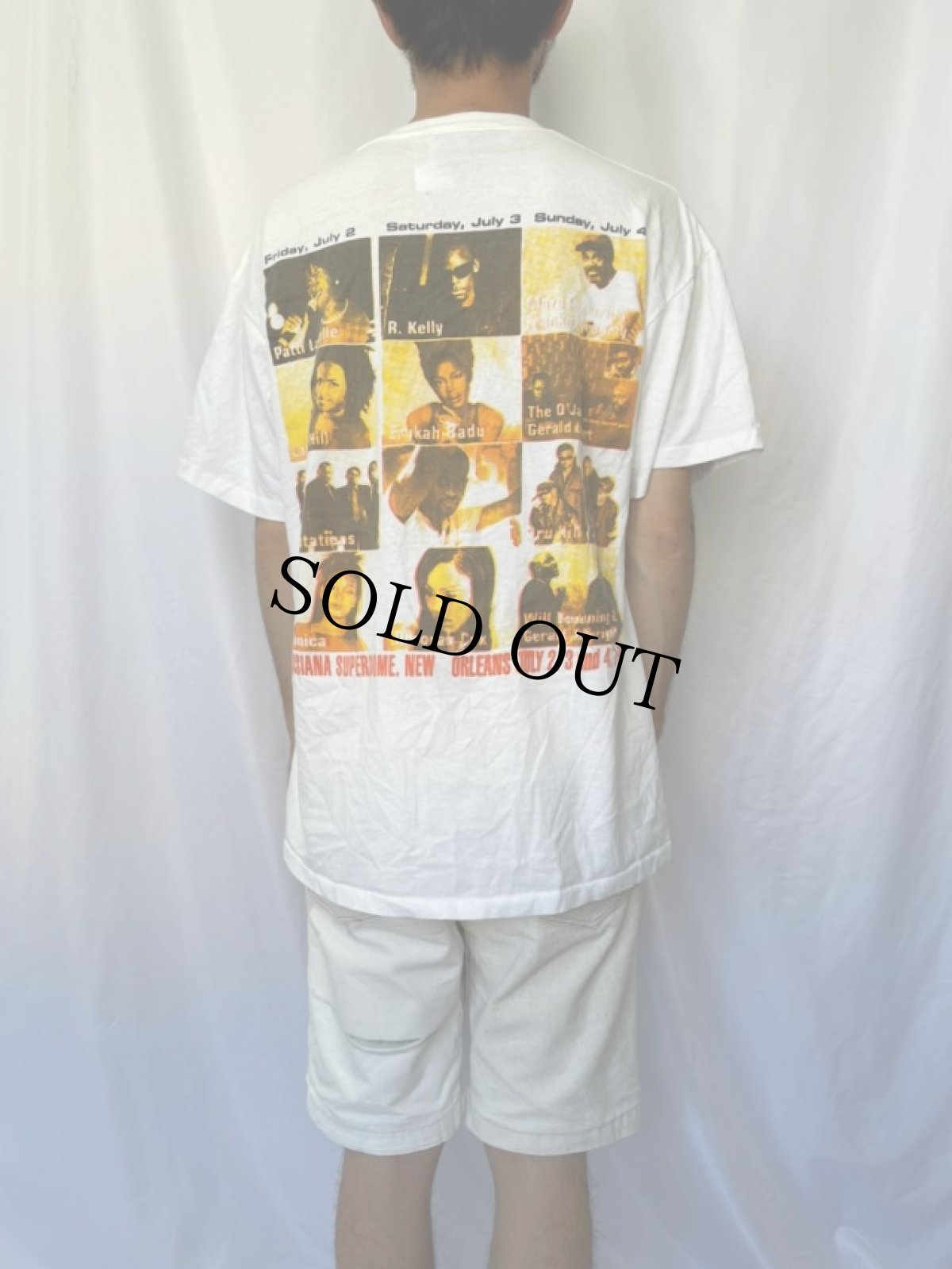 画像5: 1999 ESSENCE MUSIC FESTIVAL ブラックミュージックフェスティバルTシャツ XL (5)