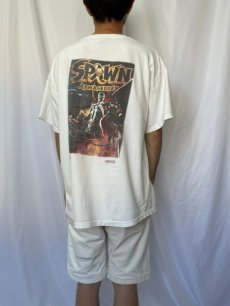画像5: 2000's namco "Spawn" ビデオゲームプリントTシャツ XL (5)