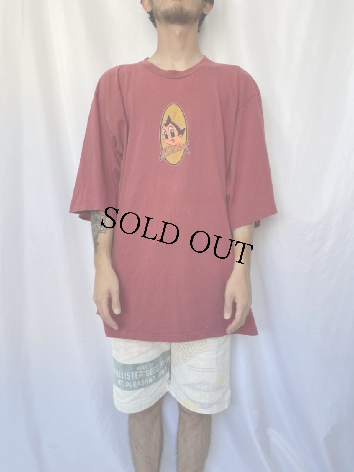 画像3: 90's New Deal USA製 "ASTRORON" スケートブランド パロディTシャツ (3)